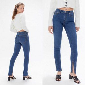 BDG Twig Split-Ankle Mid-Rise Skinny Jean